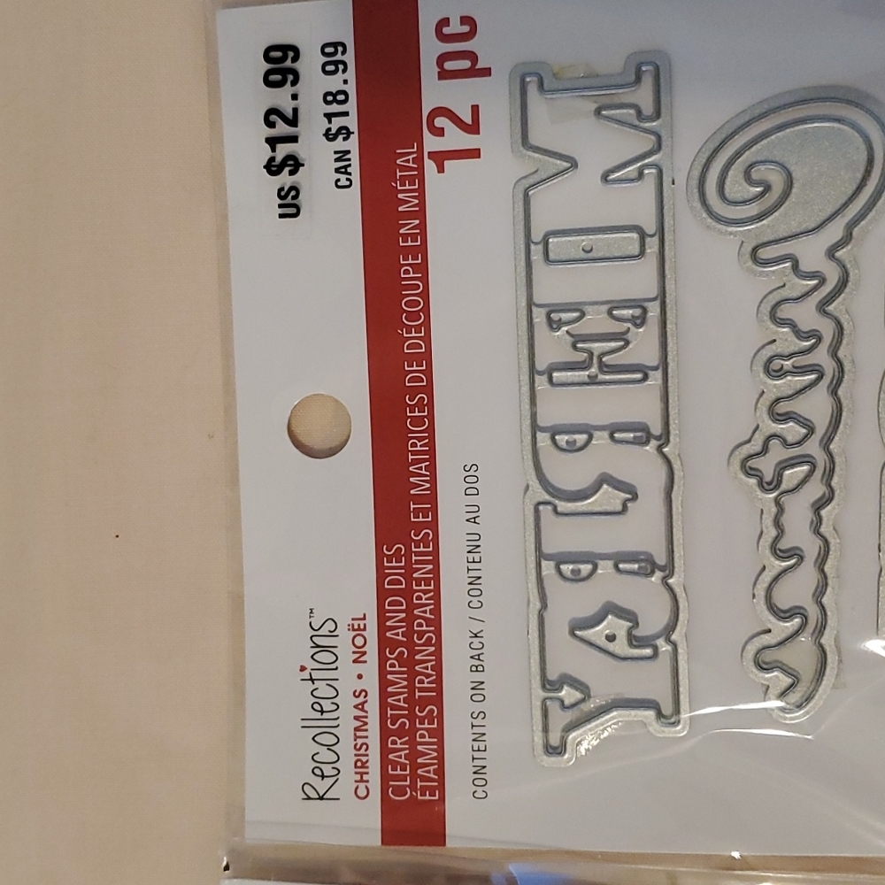 Christmas Clear Stamps & Dies - Picture 2 of 4
